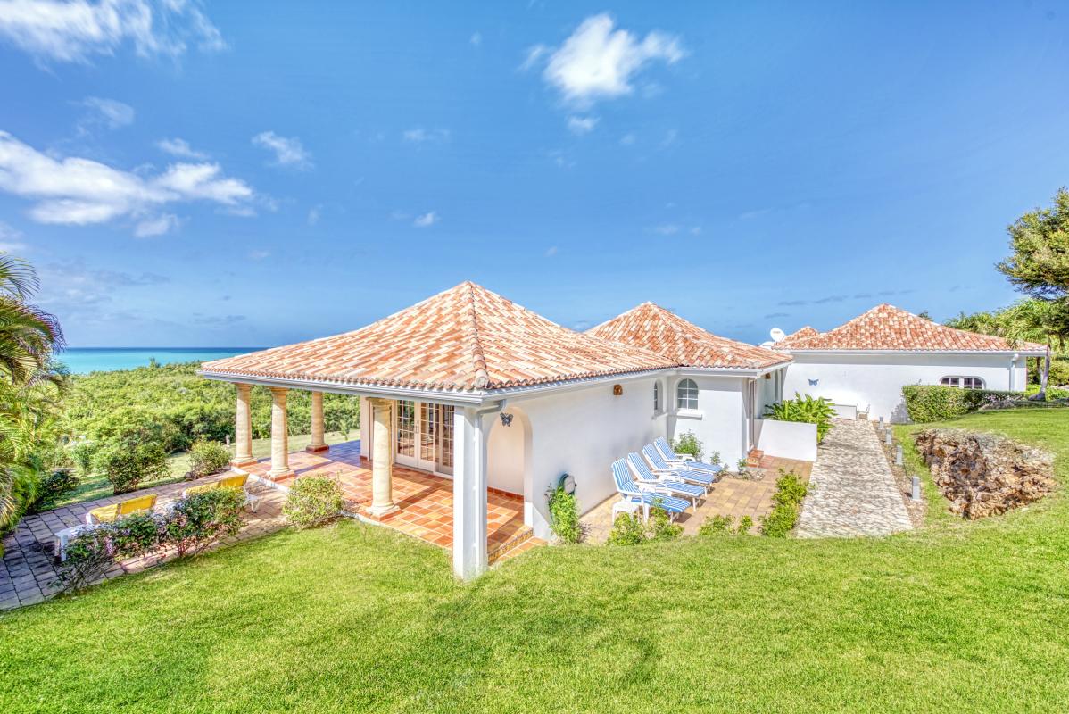 Location villa Saint Martin Terres Basses - Villa 4 chambres 8 personnes - villa vue mer et piscine - Baie aux Prunes (30)